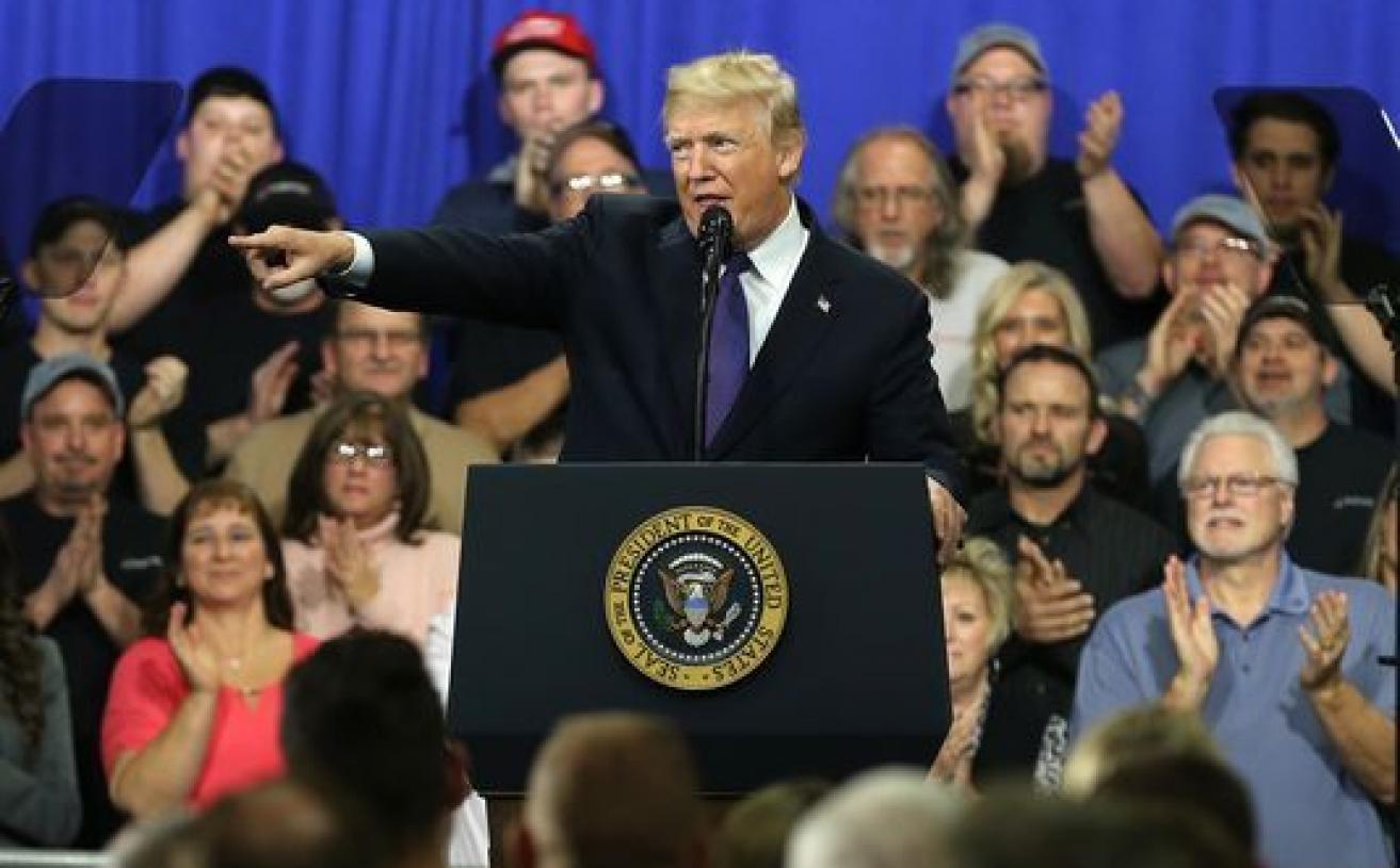 President Trump Accuses Democratic Lawmakers of Treasonous Behaviour