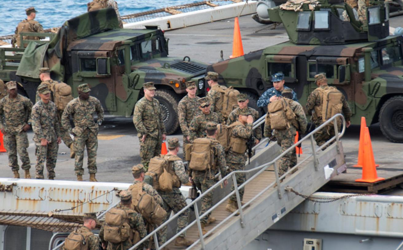 Trump Stations 1,000 Marines off Florida Coast