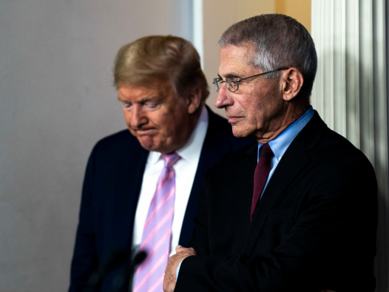 Trump Retweets a Threat to Fire Doctor Who Said The US's Slow Response to the Pandemic Has Cost Lives