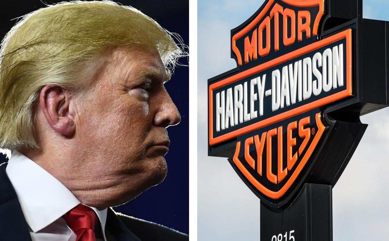 Trump Threatens Harley-Davidson with Taxes ‘Like Never Before’ If It Moves Production Overseas