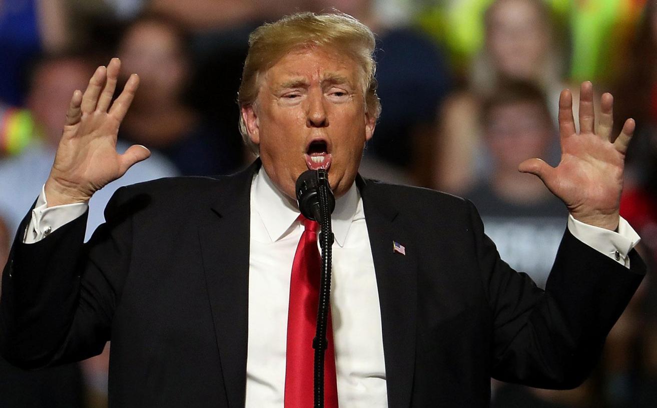 Trump Challenges Elizabeth Warren to Prove She's Native American